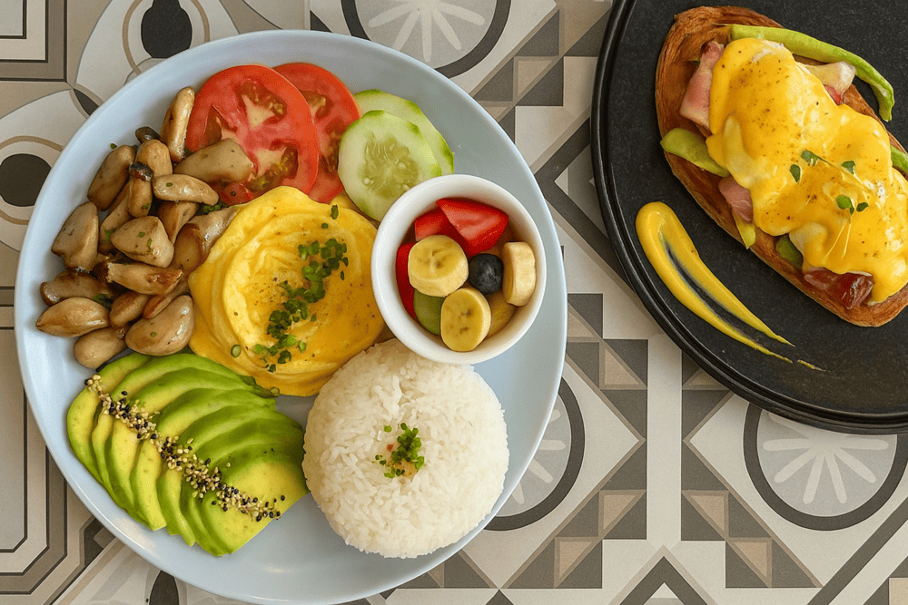 The Melbourne Cafe serves hearty, high-quality brunch while maintaining a nutritious balance of ingredients in each portion